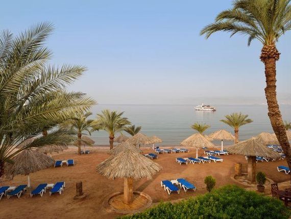 teren hotelu, plaża