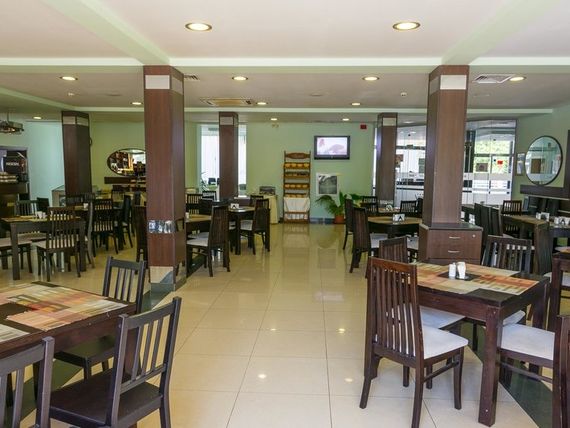 teren hotelu, restauracja