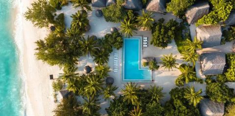 plaża, teren hotelu, obiekt