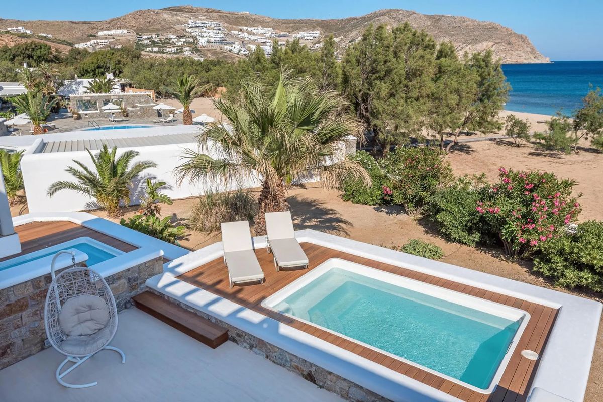 teren hotelu, balkon / taras, basen