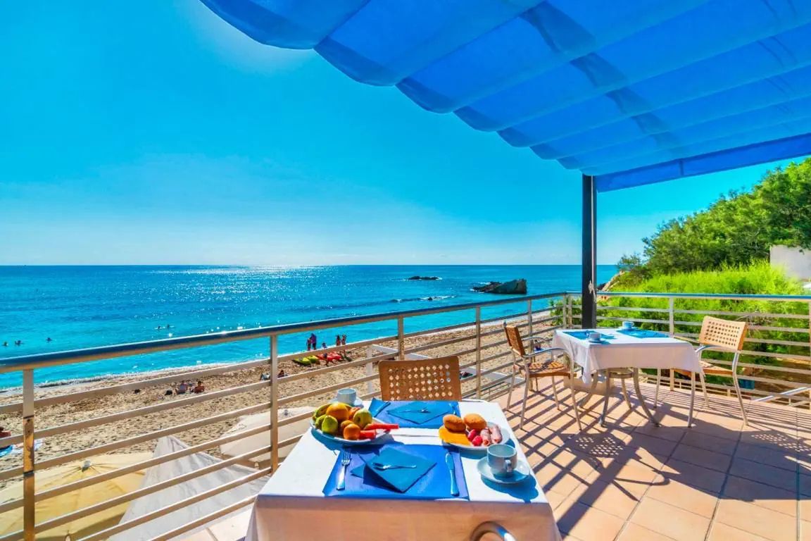 plaża, balkon / taras