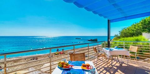 plaża, balkon / taras