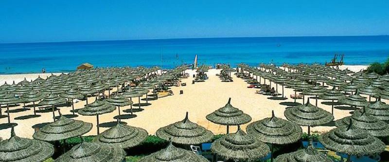 teren hotelu, plaża