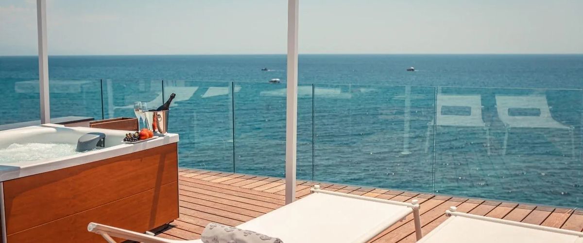 balkon / taras, jacuzzi
