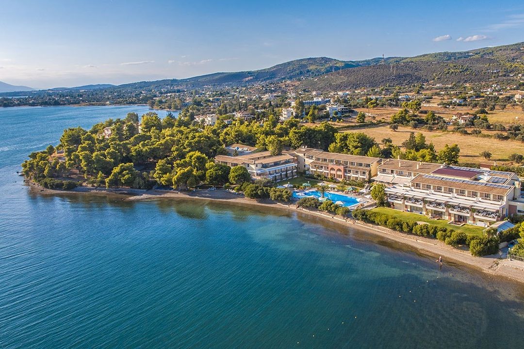 teren hotelu, plaża