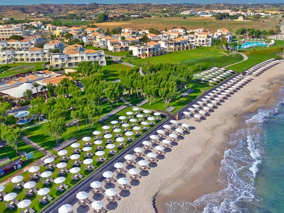 teren hotelu, plaża
