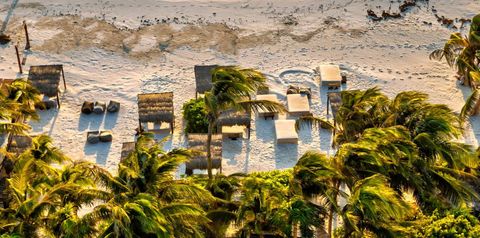 teren hotelu, plaża