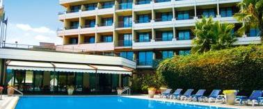 teren hotelu, basen, obiekt