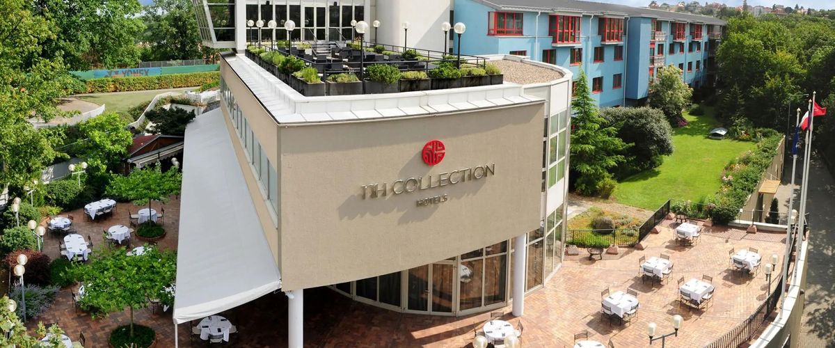 obiekt, teren hotelu, restauracja