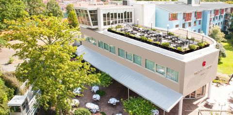 obiekt, teren hotelu, restauracja