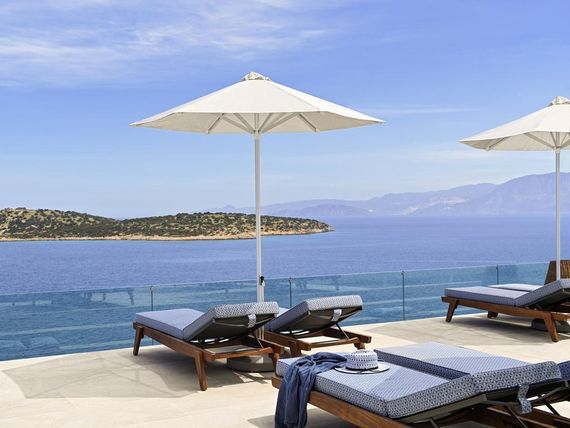 teren hotelu, balkon / taras