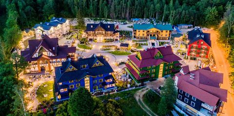 obiekt, teren hotelu