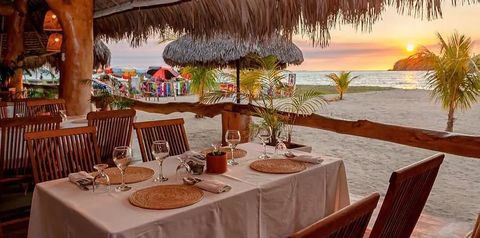 restauracja, beach bar, plaża