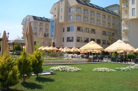 obiekt, teren hotelu