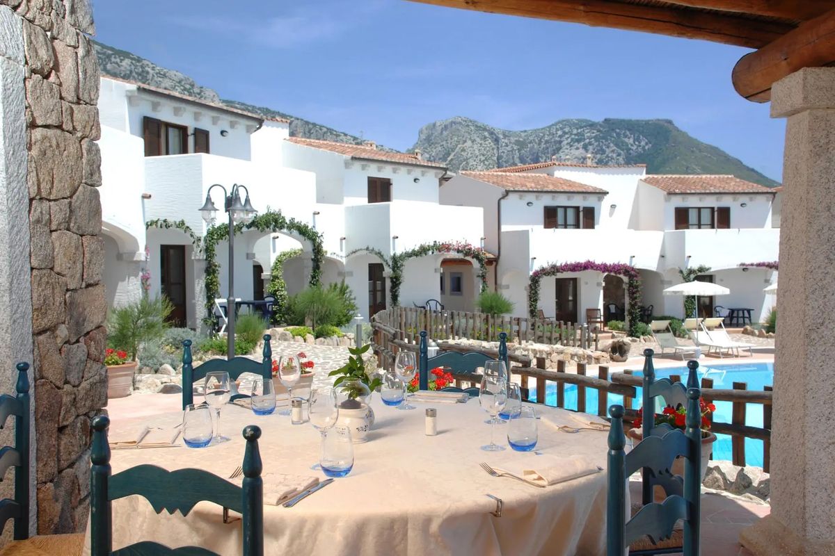 restauracja, basen, obiekt