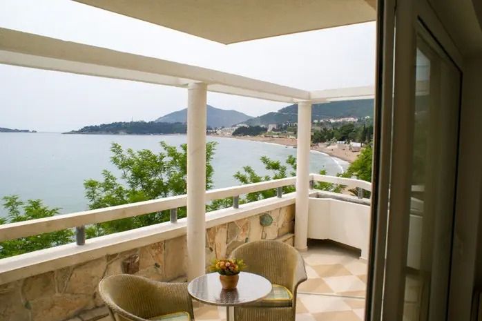 plaża, balkon / taras