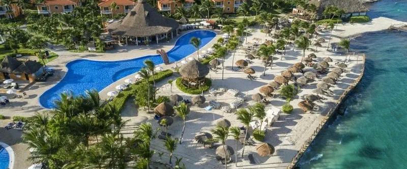 teren hotelu, plaża