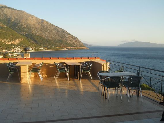 restauracja, balkon / taras