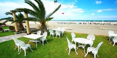 teren hotelu, plaża