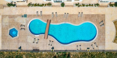 obiekt, teren hotelu, basen