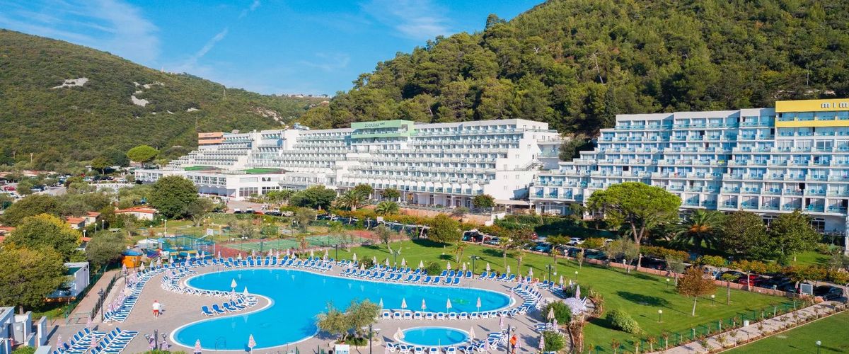 teren hotelu, basen