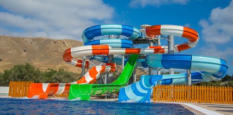 aquapark, zjeżdżalnia