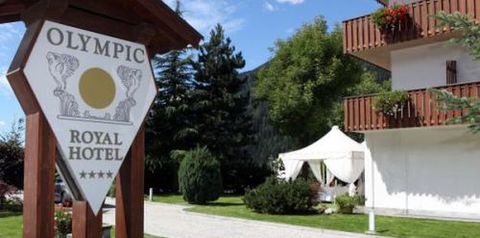 obiekt, teren hotelu, góry