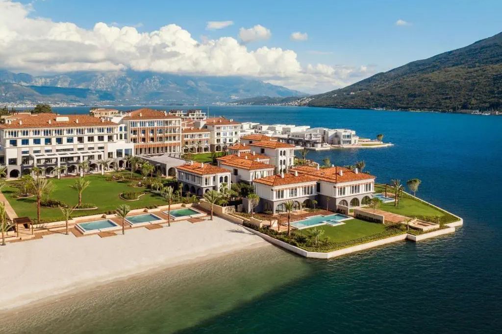 plaża, teren hotelu, obiekt
