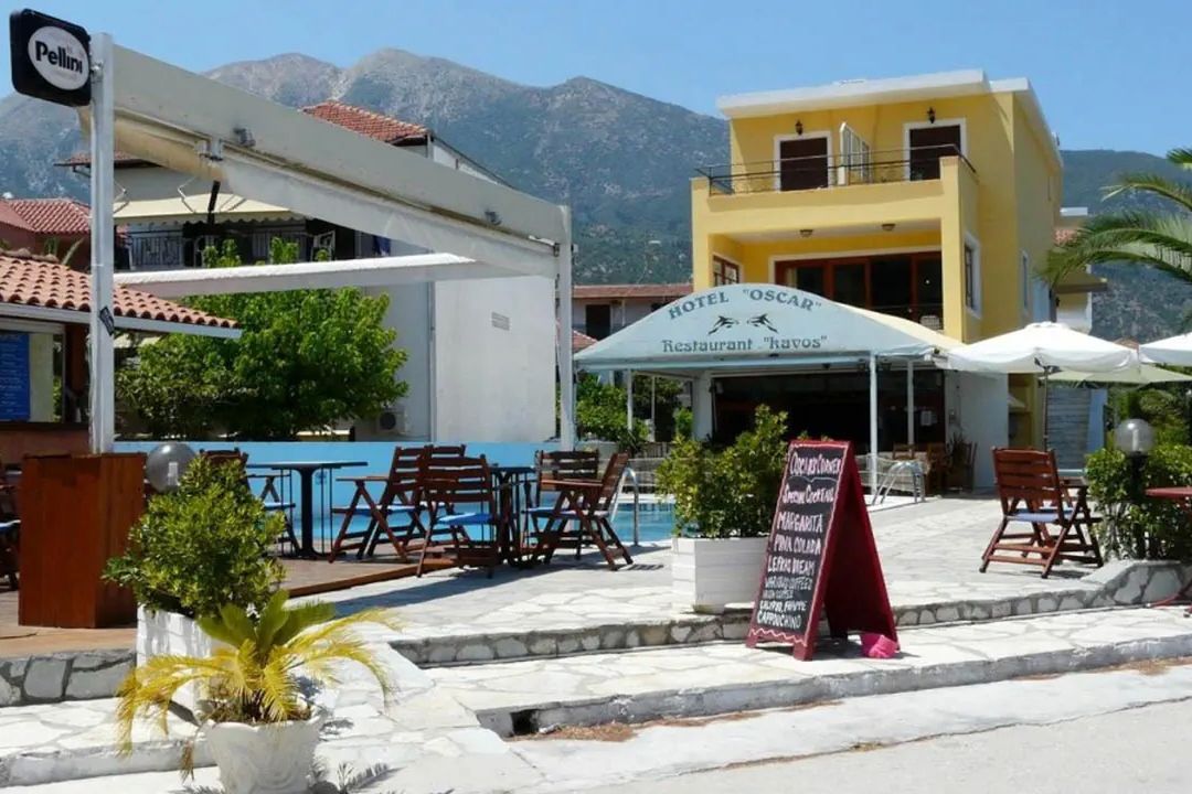 obiekt, basen, restauracja