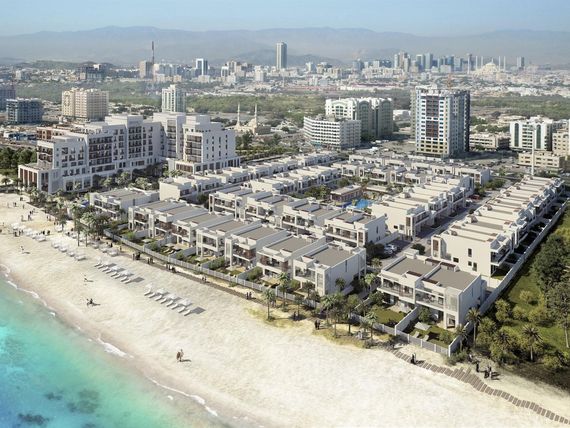 obiekt, teren hotelu, plaża