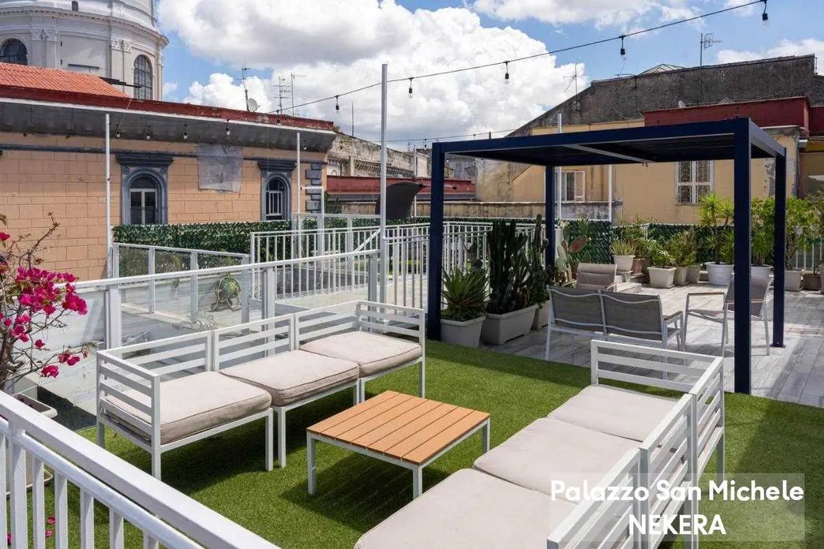 teren hotelu, balkon / taras