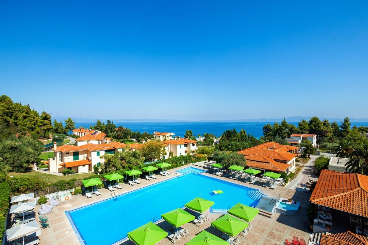 teren hotelu, basen