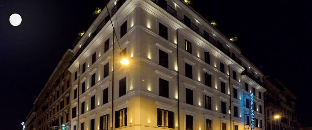 obiekt, budynek główny, teren hotelu