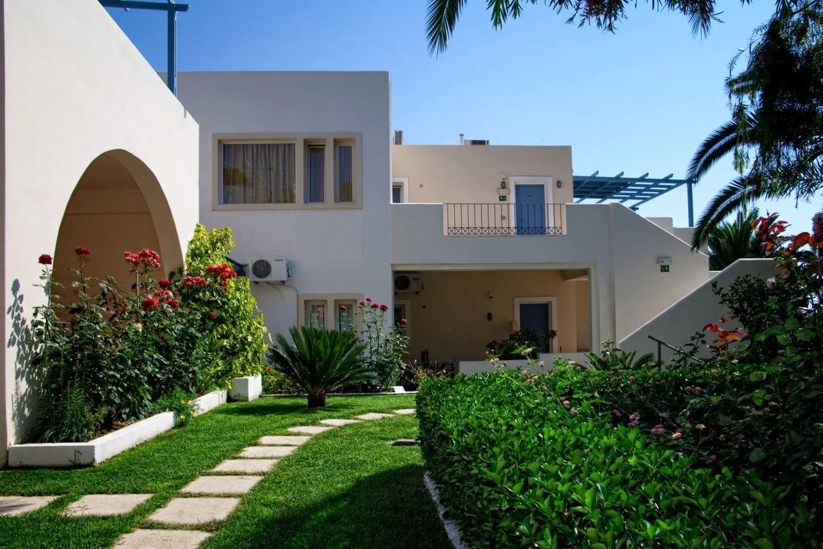 teren hotelu, obiekt