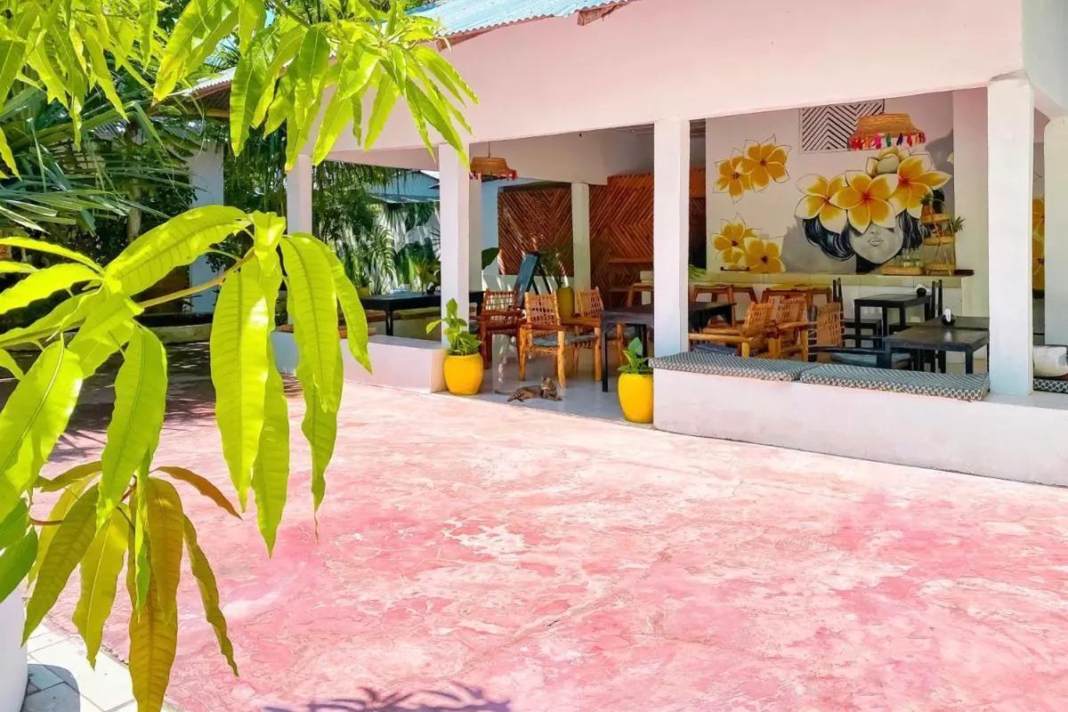 teren hotelu, restauracja