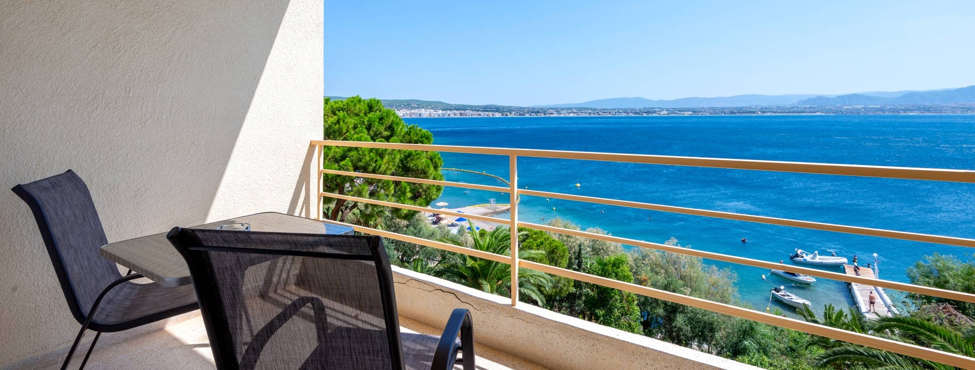 plaża, balkon / taras