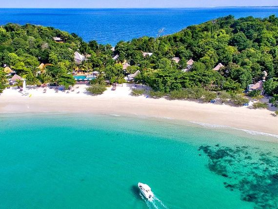 teren hotelu, plaża