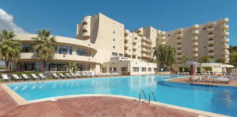 obiekt, teren hotelu, basen