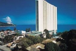 obiekt, teren hotelu, plaża