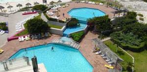 teren hotelu, basen, plaża