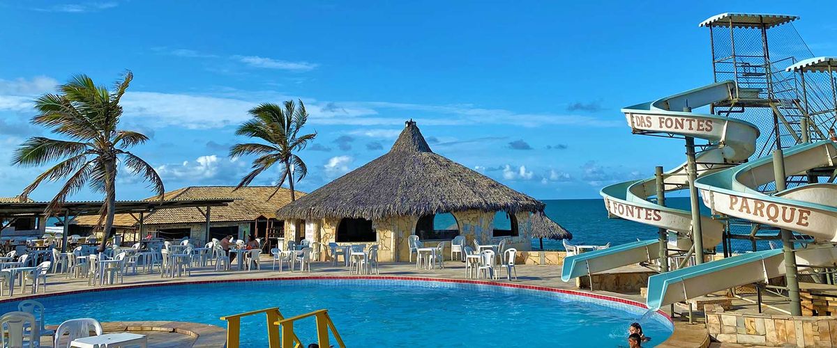 basen, zjeżdżalnia