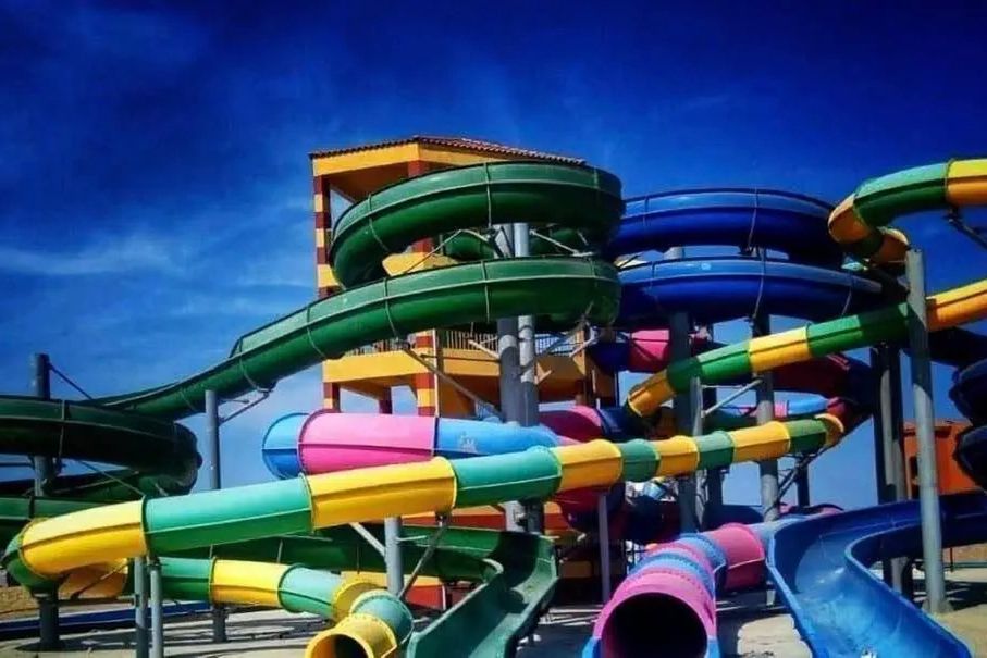 aquapark, zjeżdżalnia