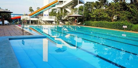 zjeżdżalnia, aquapark, basen