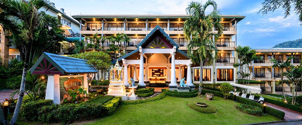 obiekt, recepcja / lobby, teren hotelu