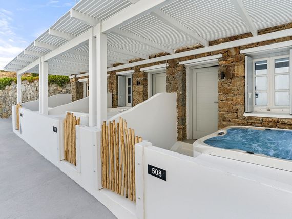 obiekt, balkon / taras, jacuzzi