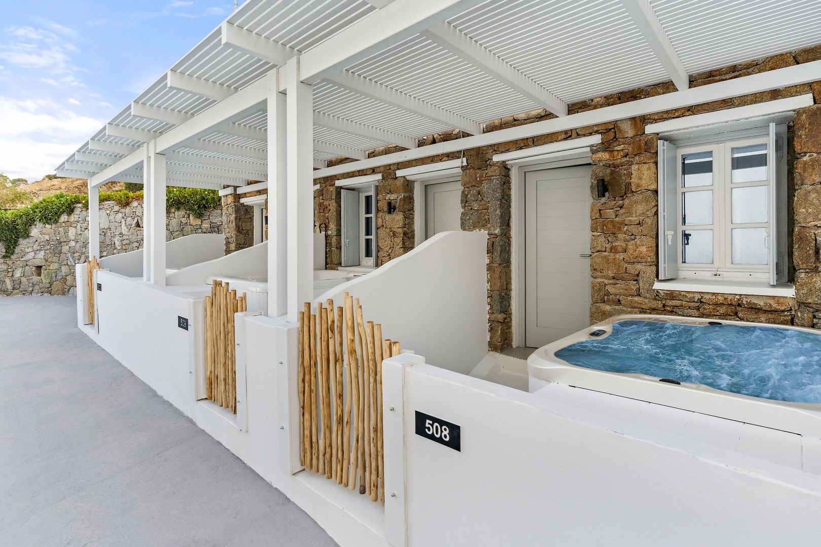 obiekt, balkon / taras, jacuzzi