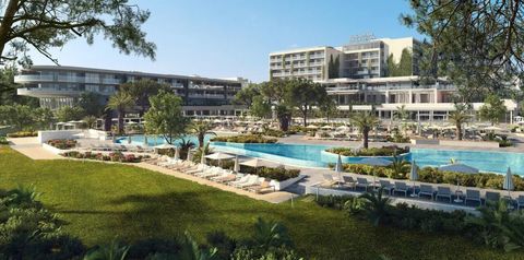 obiekt, teren hotelu, basen