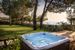 teren hotelu, jacuzzi