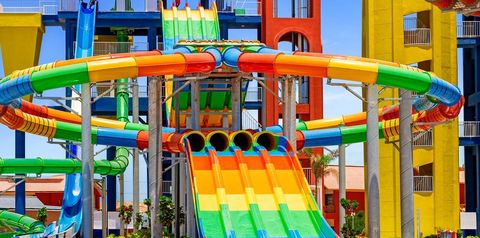 aquapark, zjeżdżalnia