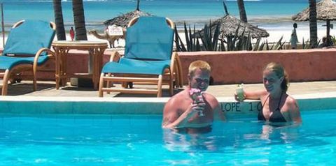 teren hotelu, basen, plaża